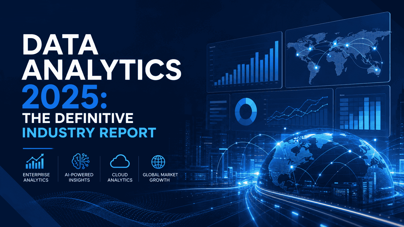 Data Analytics Statistics 2025: Market Size, Adoption, ROI, and Future Trends