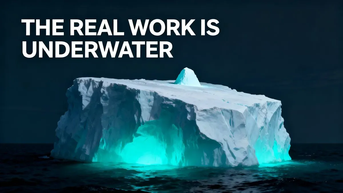 Stop Calling BI “Dashboards.” The Real Work Is Underwater.