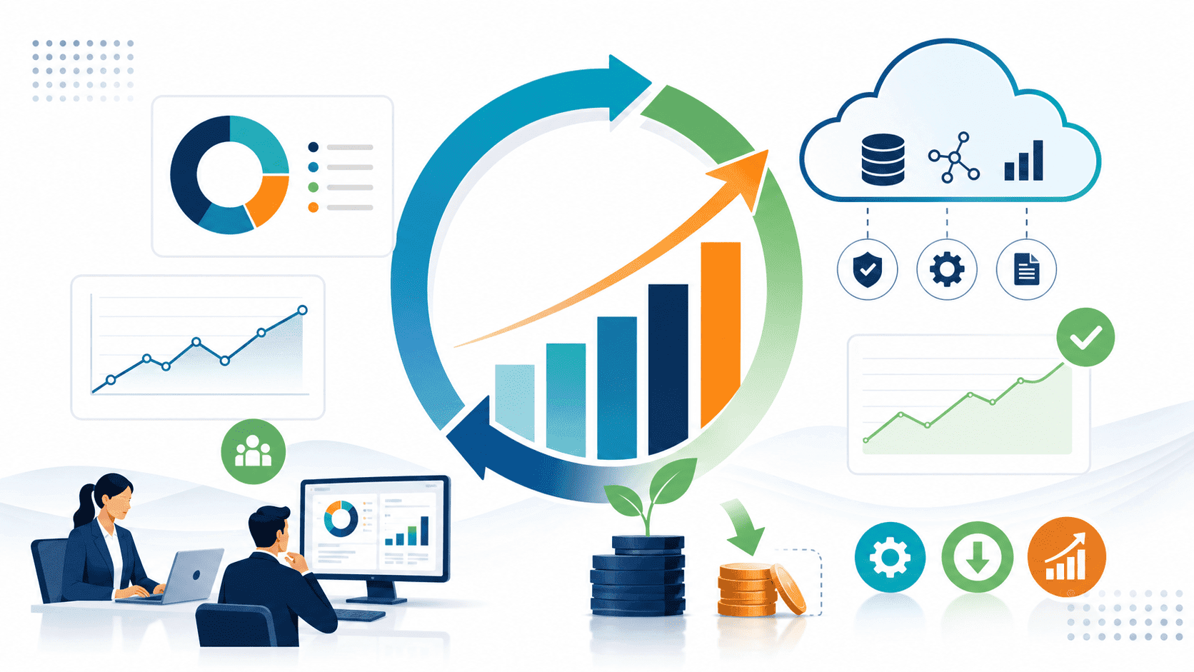 Analytics ROI, productivity, and cloud data impact