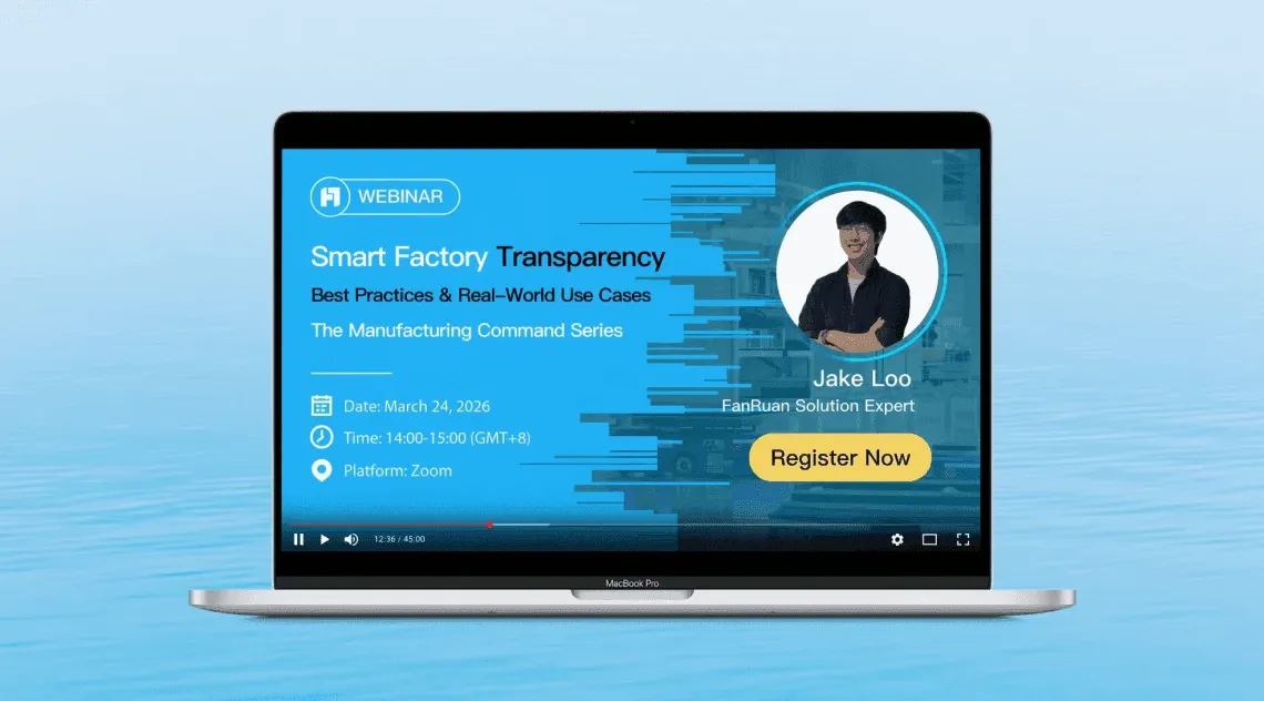 On-Demand Webinar: Smart Factory Transparency