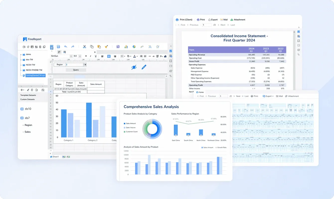Enterprise Reporting and Dashboard Software