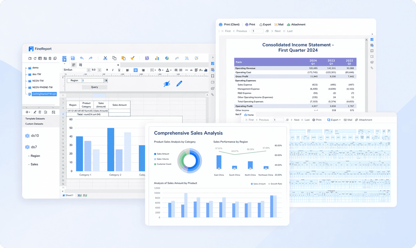 Enterprise Reporting and Dashboard Software