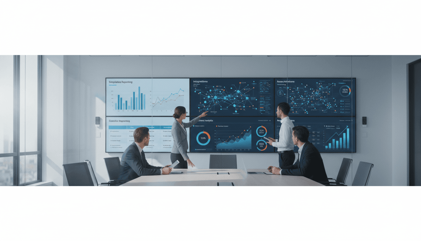 Panel de herramientas de business intelligence para empresas B2B